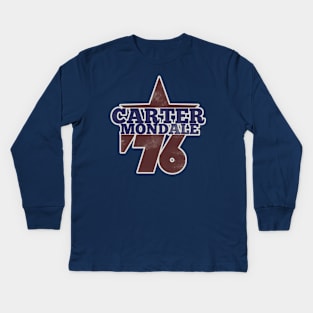 Carter Mondale 1976 Kids Long Sleeve T-Shirt